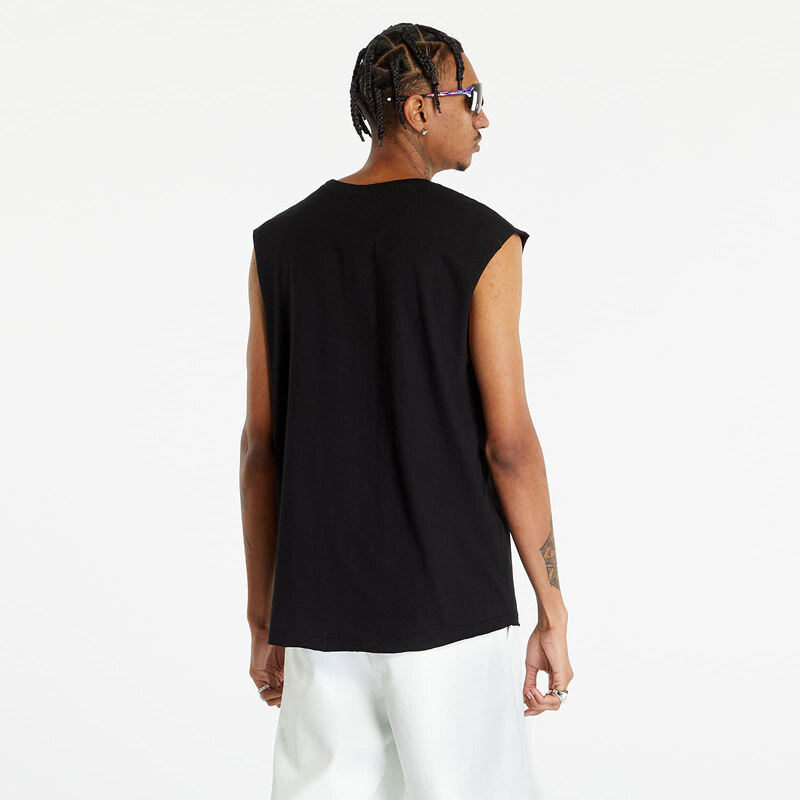 Urban Classics Open Edge Sleeveless Tee Black M 54992698