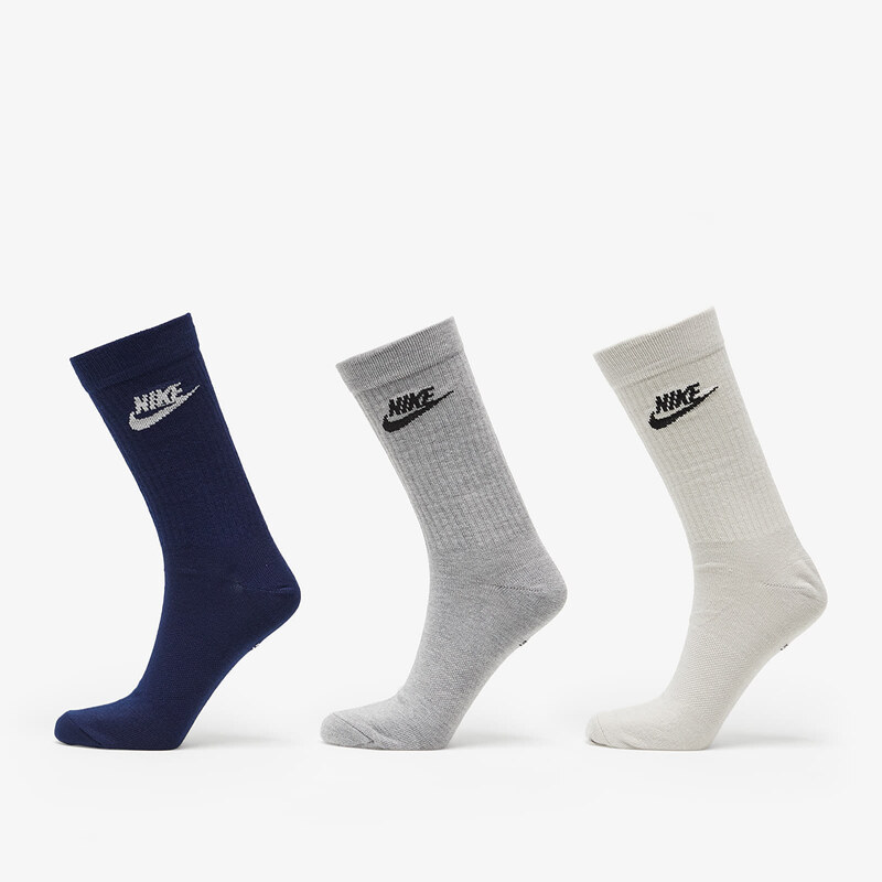 Nike Sportswear Everyday Essential Crew Socks 3-Pack Multicolor XL 47096467