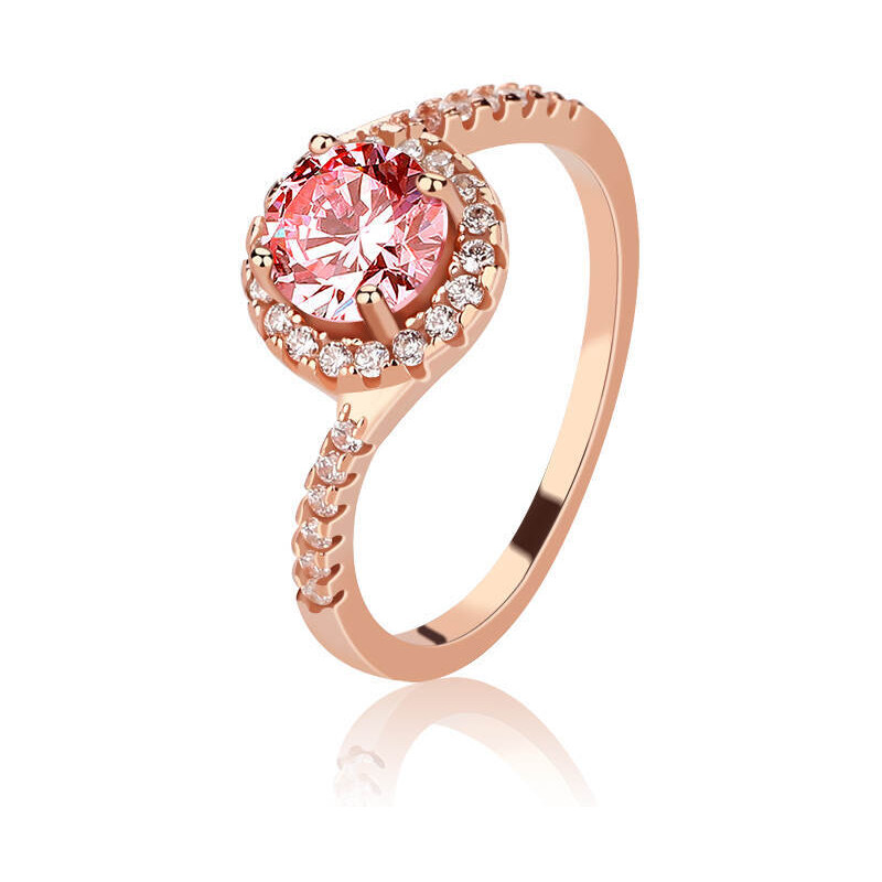 MAJYA Strieborný prsteň s kamienkom MIRA 10732/5 64581352