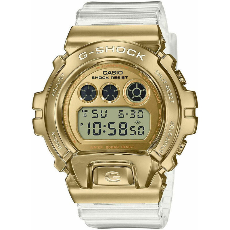 Hodinky Casio G-Shock GM 6900SG-9ER Gold/ Transparent Universal 47094618
