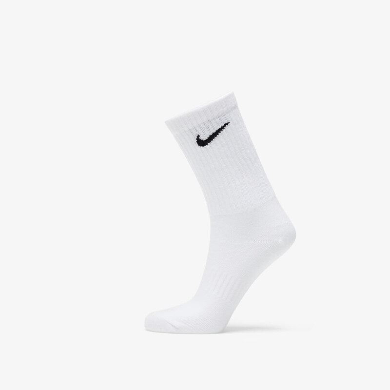 Pánske ponožky Nike Everyday Lightweight Training Crew Socks 3-Pack White/ Black