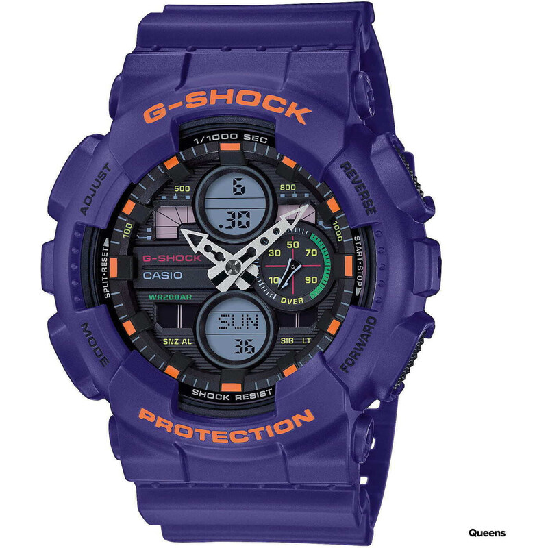 Hodinky Casio G-Shock GA 140-6AER Purple Universal 47098342