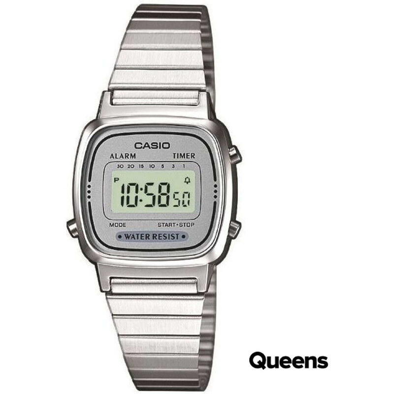 Hodinky Casio LA 670WEA-7EF Silver Universal 47092783
