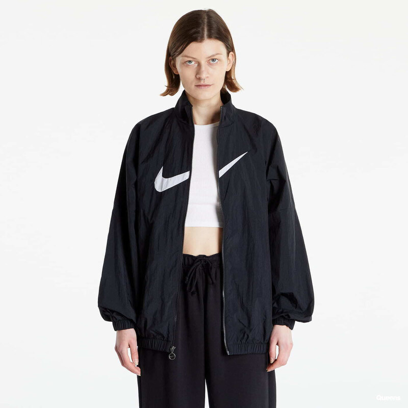 Bunda Nike Sportswear Essential Woven Jacket Black/ White L 55871015
