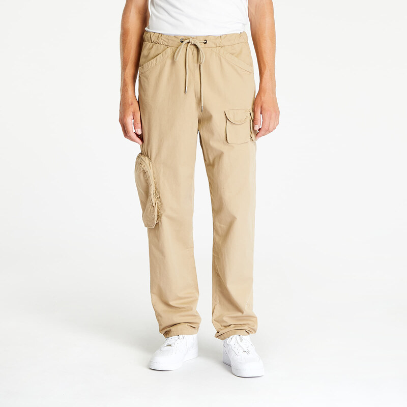Kalhoty Urban Classics Asymetric Pants Unionbeige W36 65432412