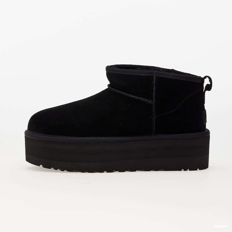 UGG W Classic Ultra Mini Platform Black 56775525
