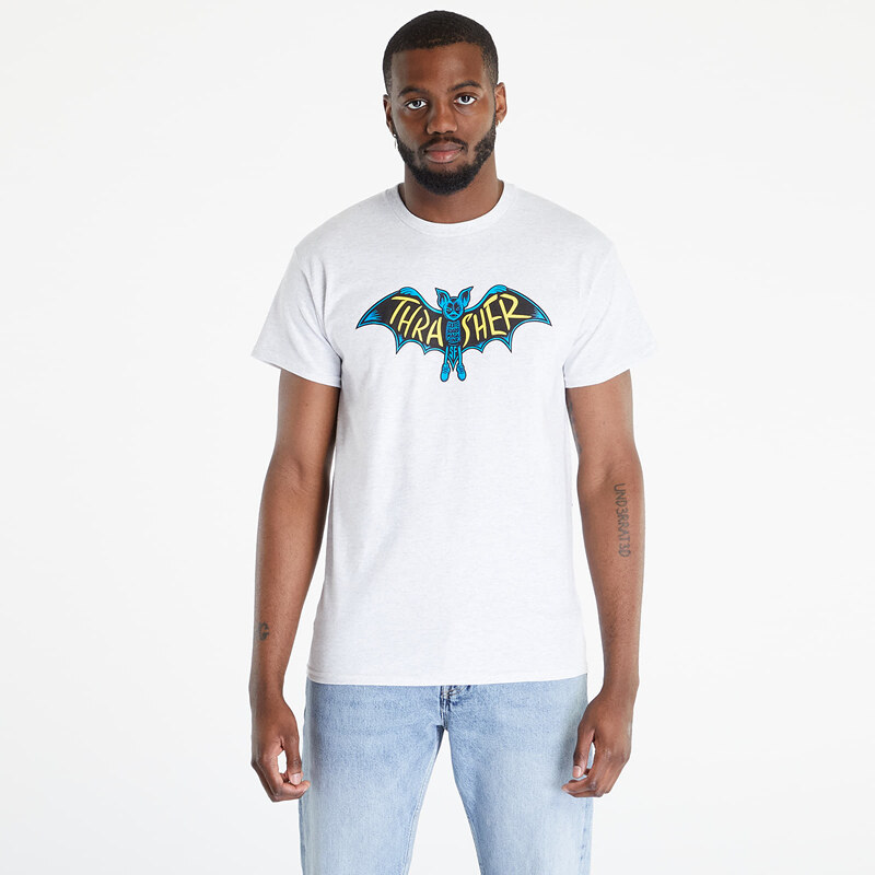 Pánske tričko Thrasher Bat T-shirt Ash Grey