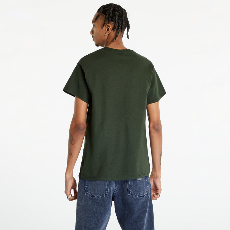 Pánske tričko Thrasher x AWS Nova T-shirt Forest Green