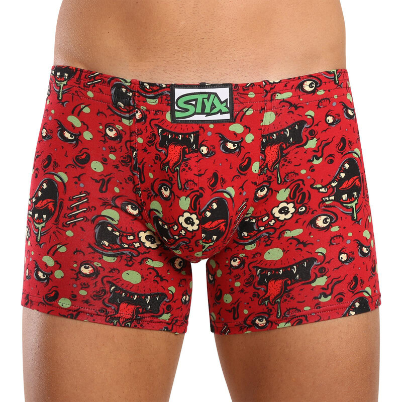 Pánske boxerky Styx long art klasická guma zombie (F1451) 47127295