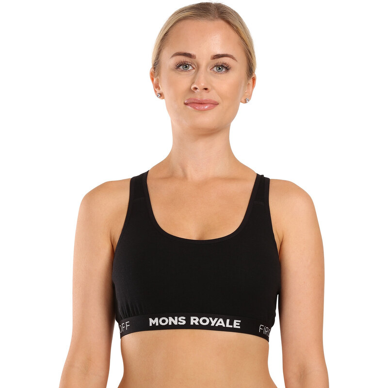 Dámska podprsenka Mons Royale čierná (100167-1169-001) 29048380