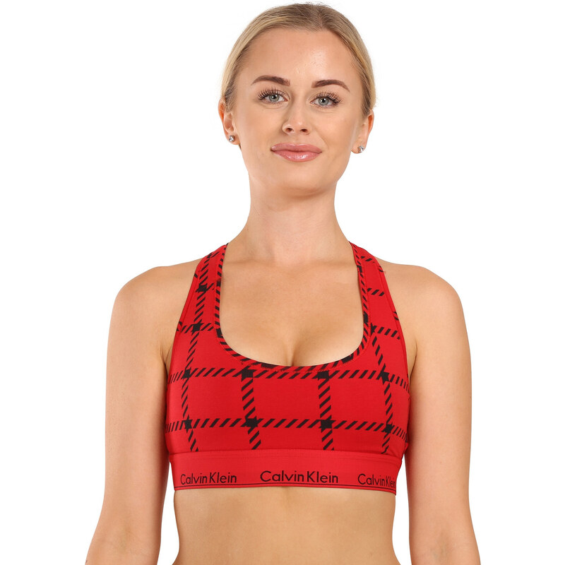Dámska podprsenka Calvin Klein červená (QF6701E-VGM) 29914771