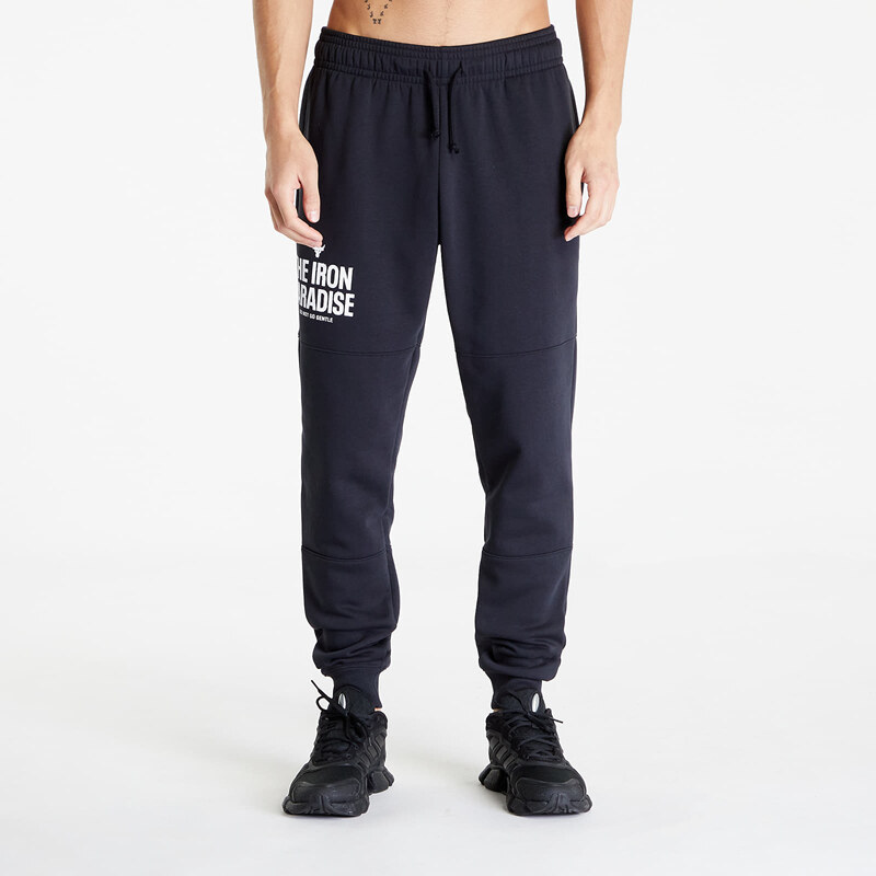 Tepláky Under Armour Project Rock Rival Fleece Jogger Black S 47128528