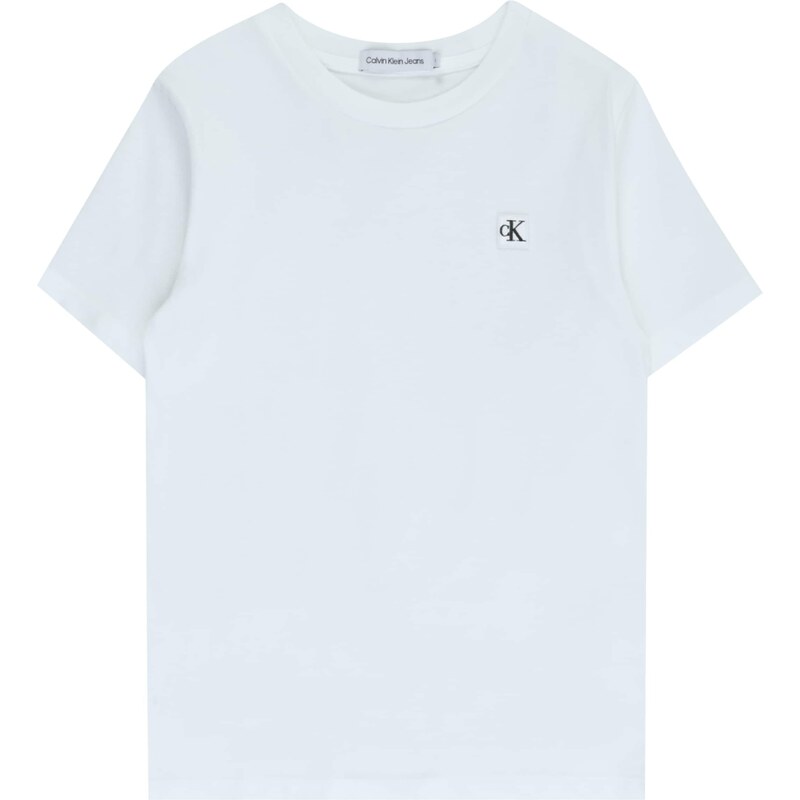 Calvin Klein Jeans Tričko čierna / biela 48186111