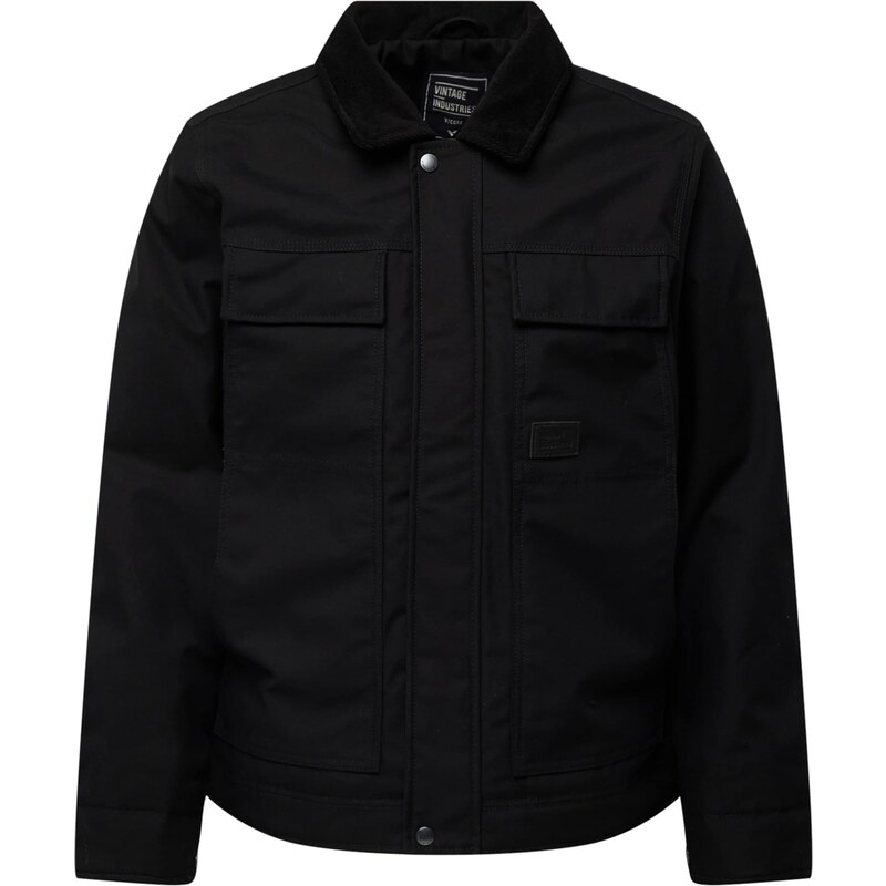 Vintage Industries Prechodná bunda čierna 47141262