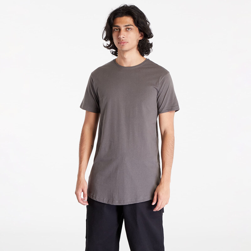 Tričko Urban Classics Shaped Long Tee Dark Shadow M 47102054