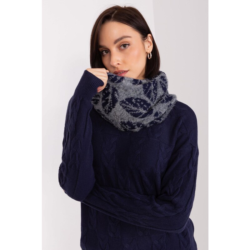 MladaModa Hrejivý dámsky komín so vzorom pantera model 0345 farba 47169067