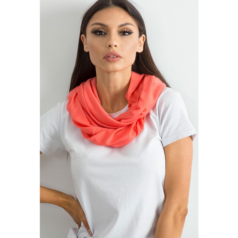 MladaModa Viskózová komínová šatka model 56031 koralová 47169150