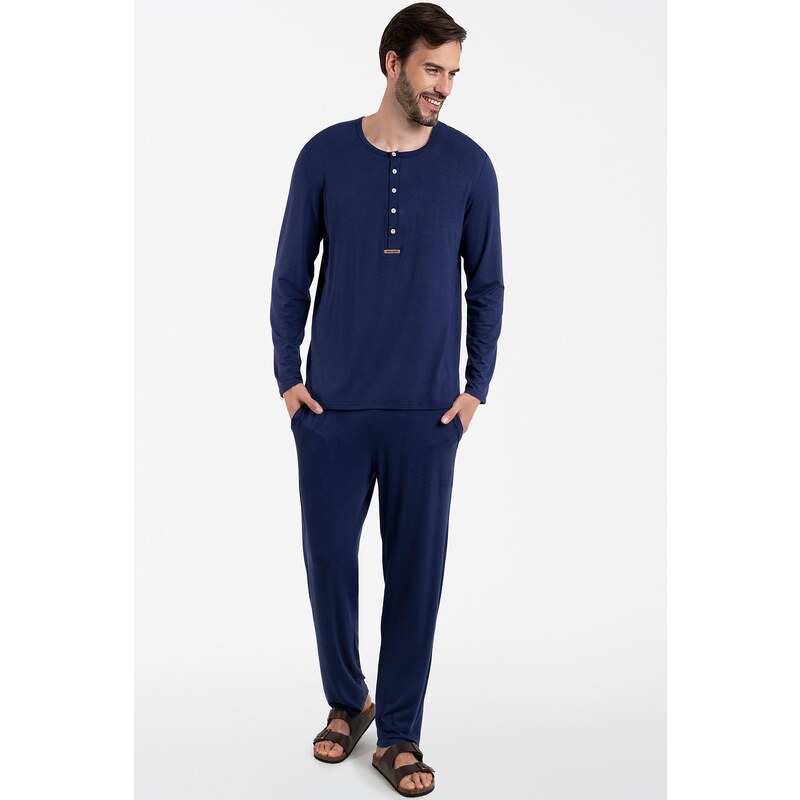E-shop Italian Fashion pánske pyžamo Amigo - viskóza