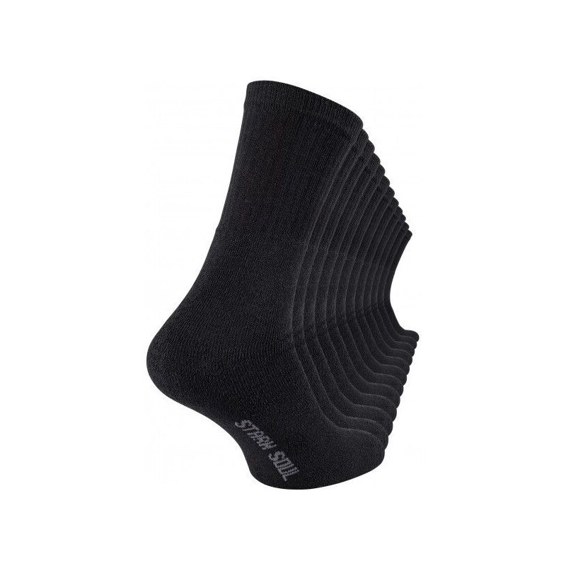 Stark Soul Retro Look Perfektné Pánske Tenisové Ponožky 3 páry čierne 47207885