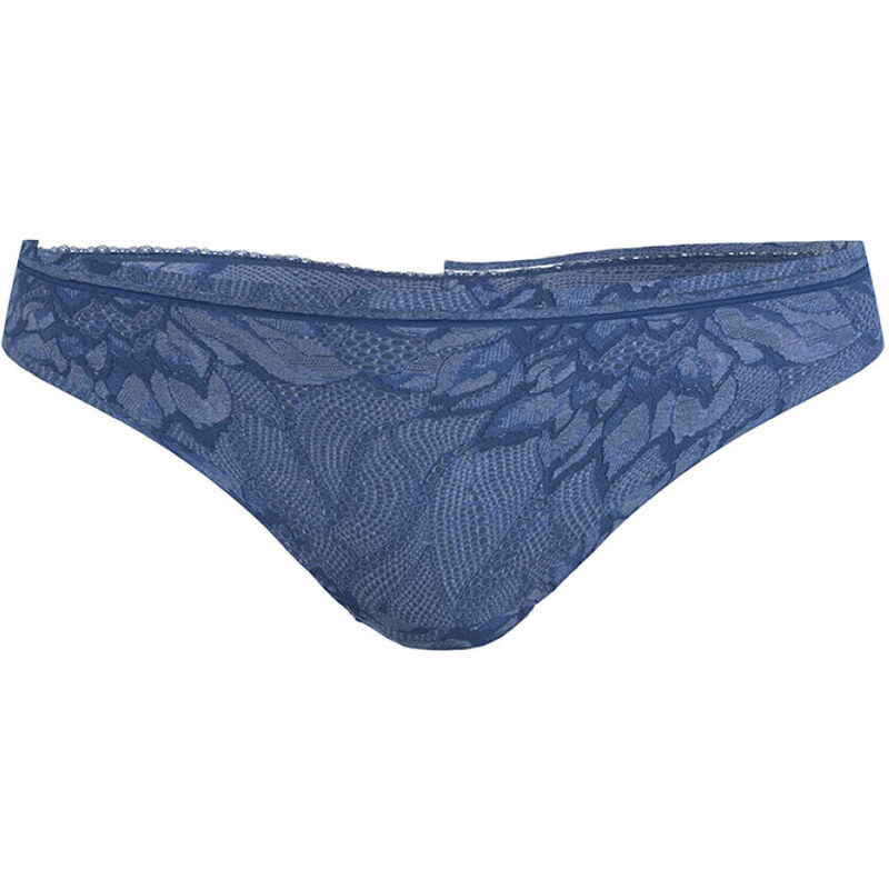 Dámske tangá 000QF6397E CKO modré - Calvin Klein 49782425