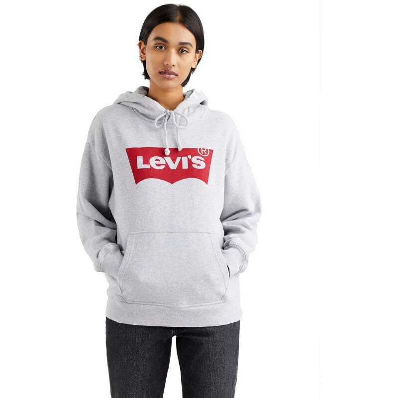 Levis Dámska mikina Standard Hoodie W 184870020 šedá - Levis 49782584