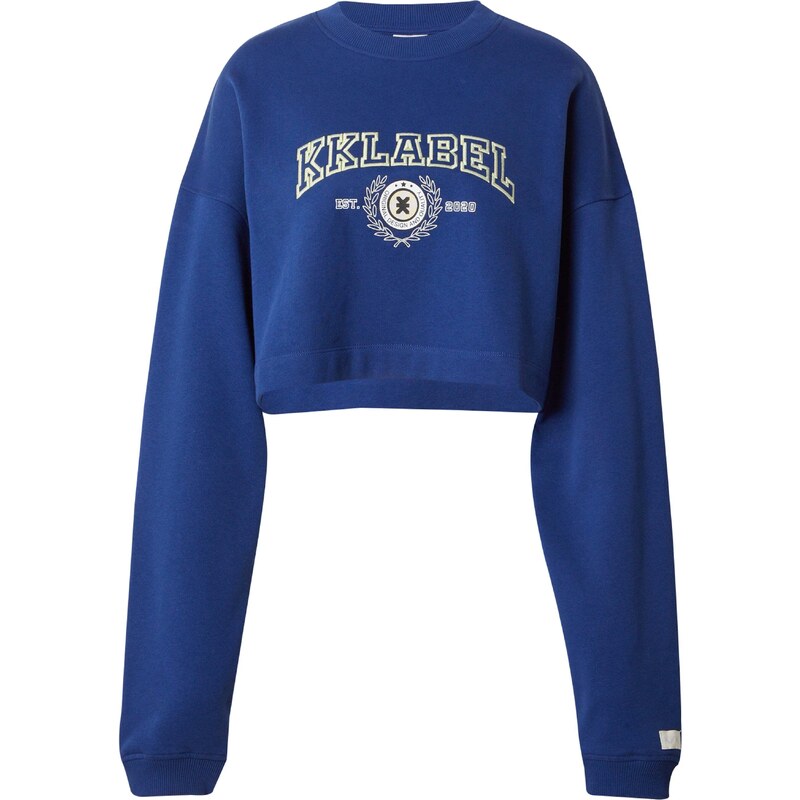 Karo Kauer Mikina béžová / kobaltovomodrá / pastelovo zelená / biela 54271322