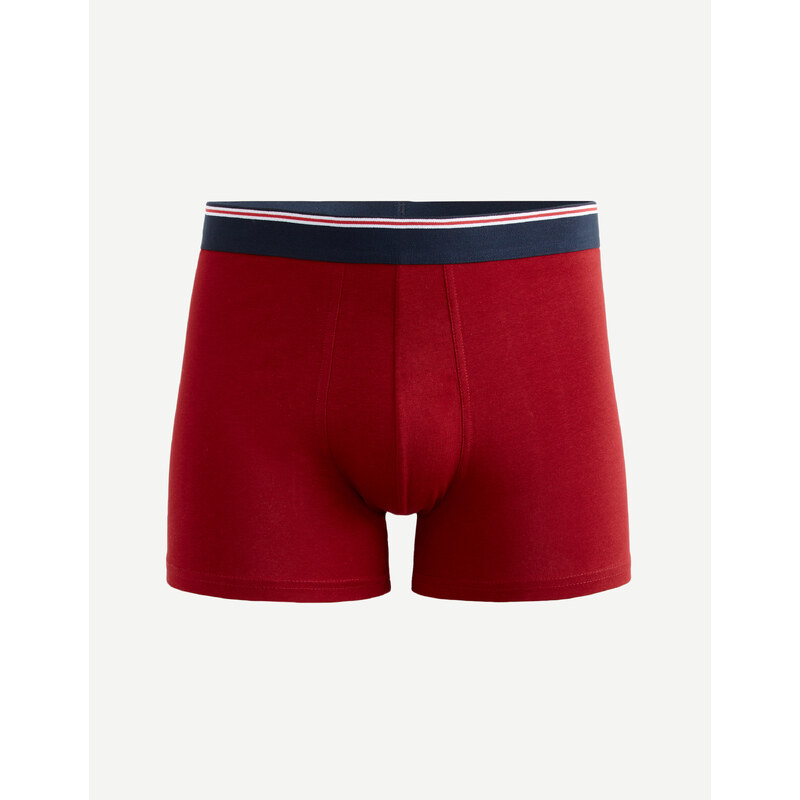 Červené pánske boxerky Celio Mike 50633453
