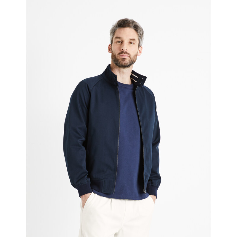 Ľahké bundy pre mužov Celio - tmavomodrá 50528784