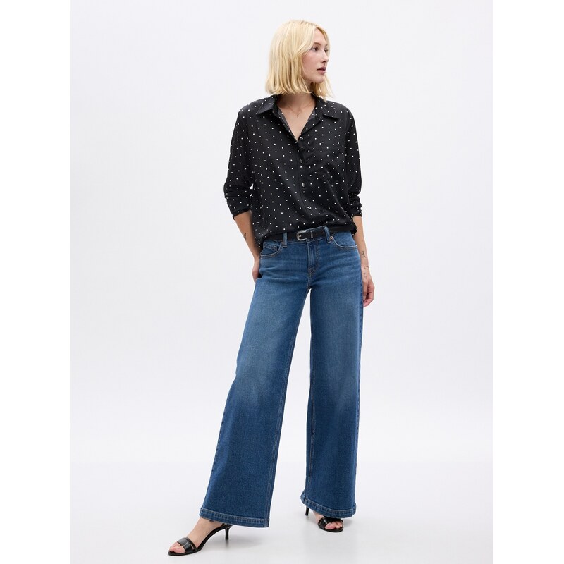 GAP Dámska Saténová košeľa 742560-07 66267585