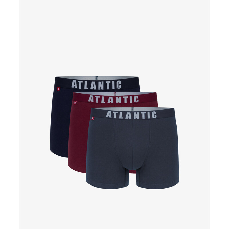 Mens boxers ATLANTIC 3Pack - multicolor 50654358