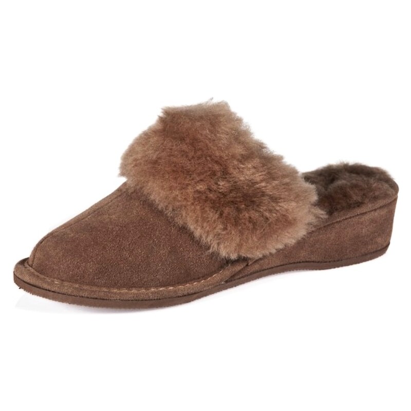 GP Dámske kožušinové papuče Dorka velúr 47271689