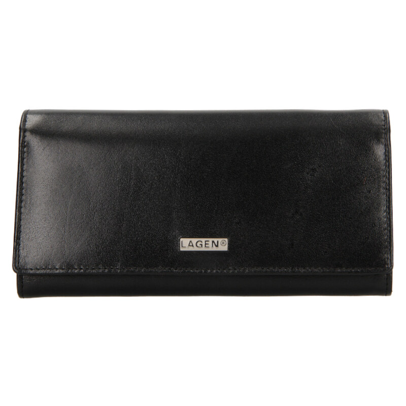 Lagen Dámska kožená peňaženka 250039 čierna 47271757