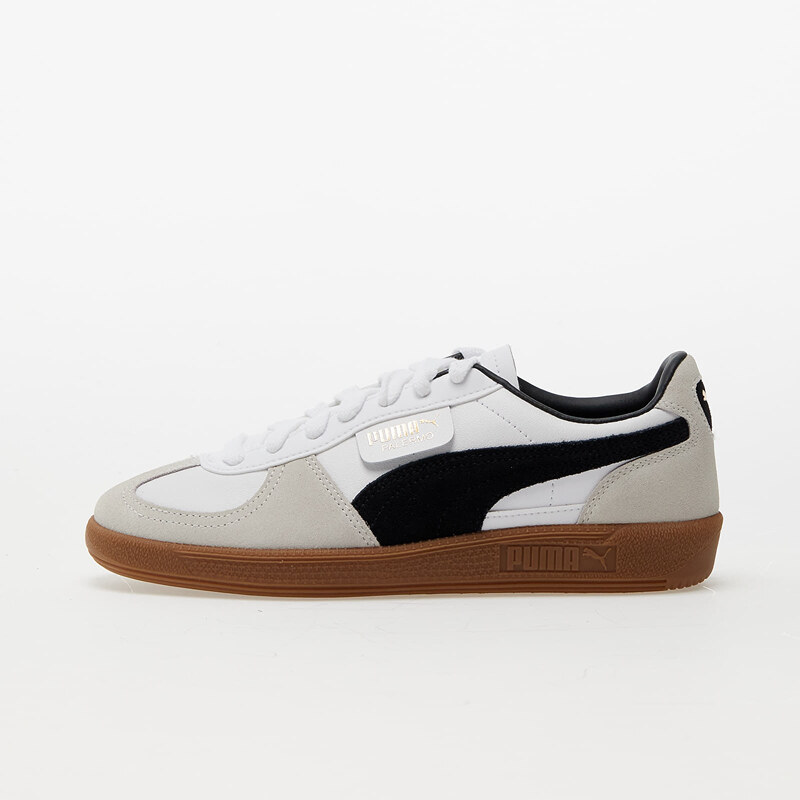 Puma Palermo Leather Puma White-Vapor Gray-Gum 57958991