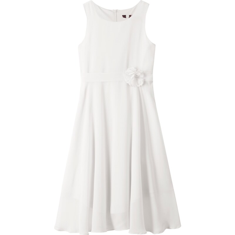 bonprix Sviatočné dievčenské šaty, farba biela