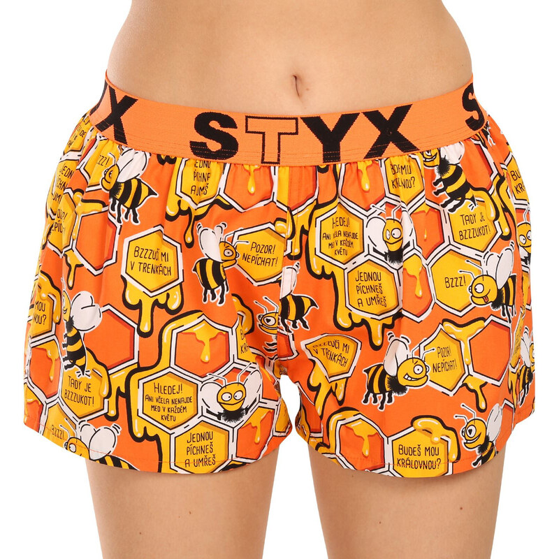 Dámske trenky Styx art športová guma včielky (T1654) 47292493