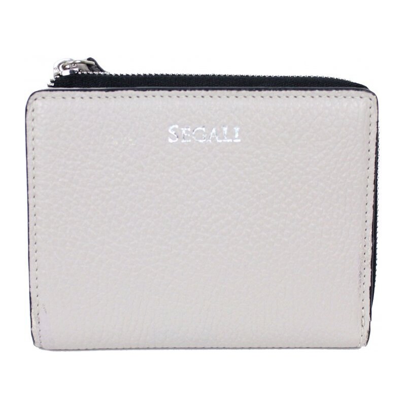SEGALI Dámska kožená peňaženka SG-27412 sivá 47292114