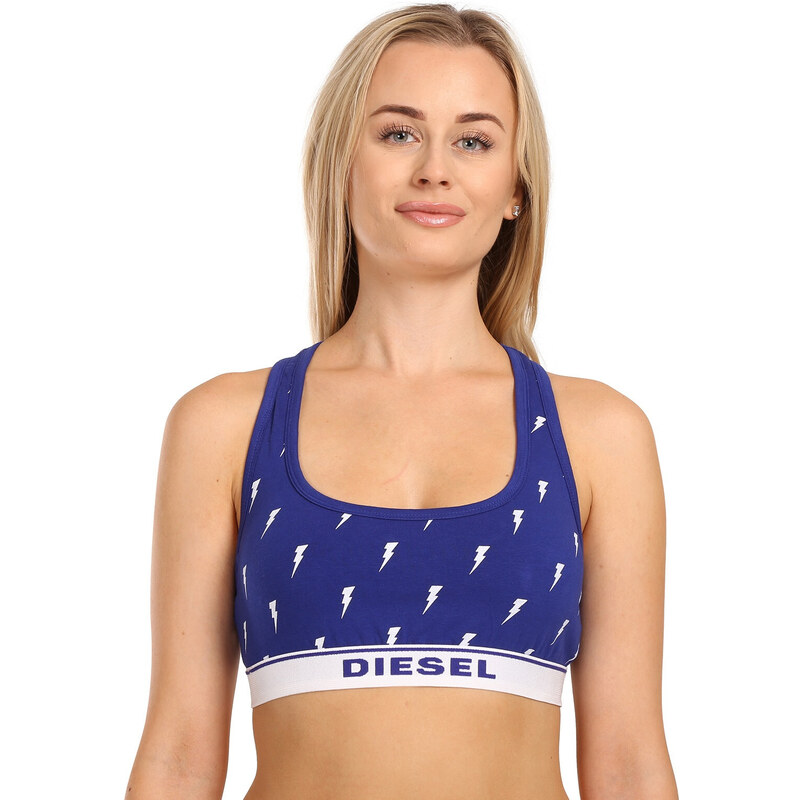 Dámska podprsenka Diesel modrá (00SK86-0NAVY-88E) 27932040