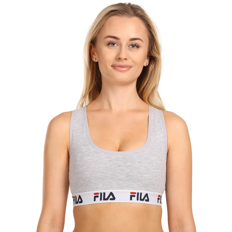 Dámska podprsenka Fila šedá (FU6042-400) 27933243