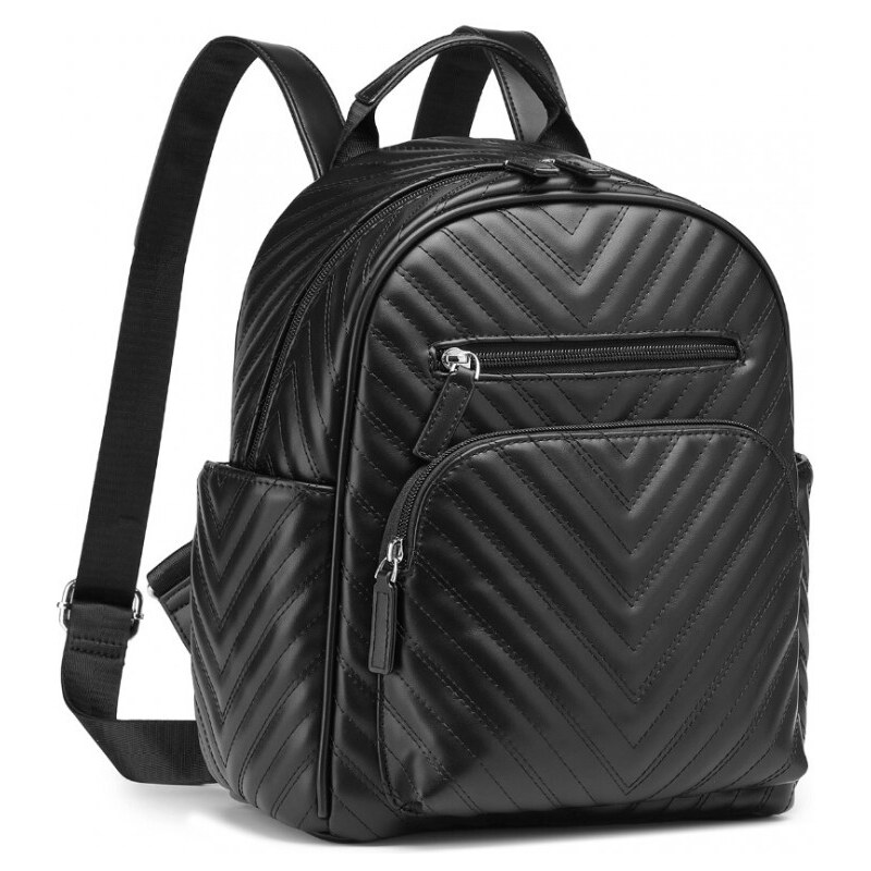 Miss Lulu casual chic dámsky batoh LG2323 - čierny 66890454
