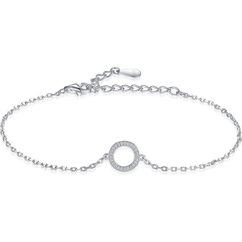 Olivie Strieborný náramok KRUH 8057 47307774