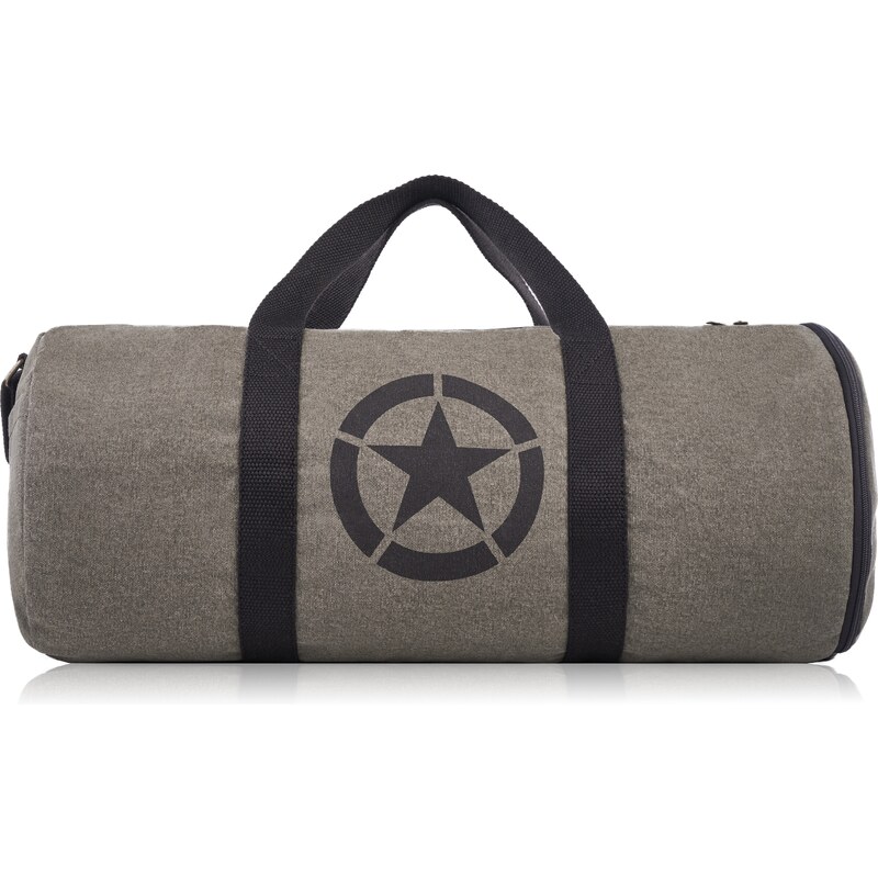 PAOLO PERUZZI Pánska športová taška E-11-MC | šedá E-11-MC 47295204