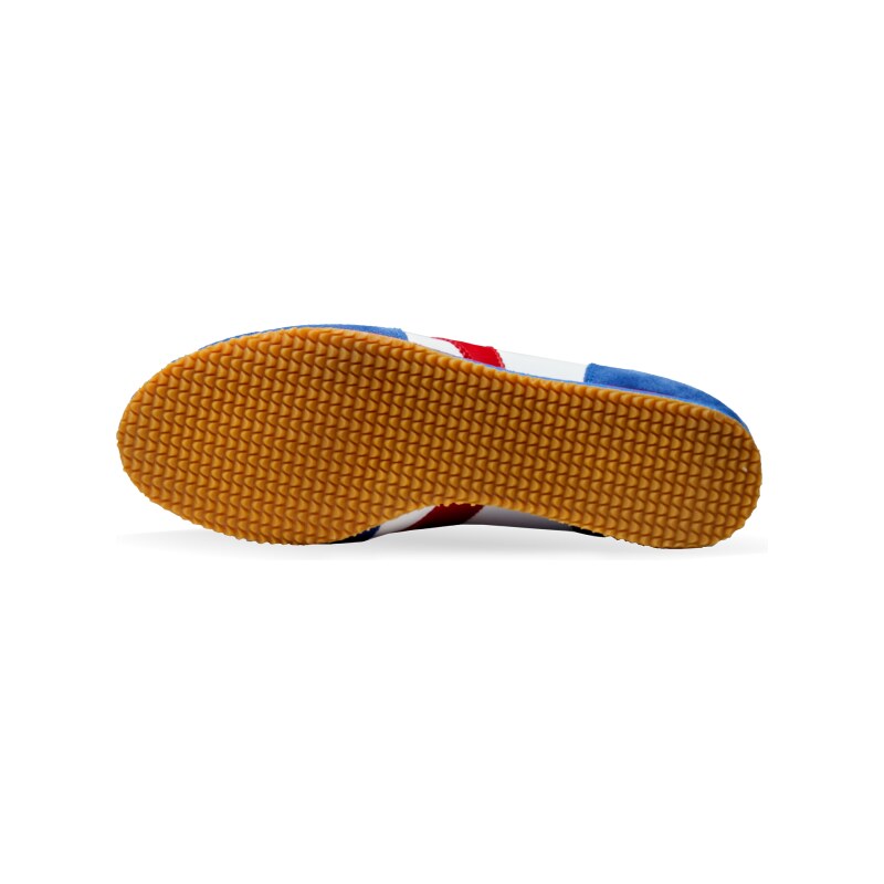 Vasky Botas Classic Trikolora - Pánske kožené tenisky / botasky bielo- Pánskemodro- Pánskečervené, ručná výroba
