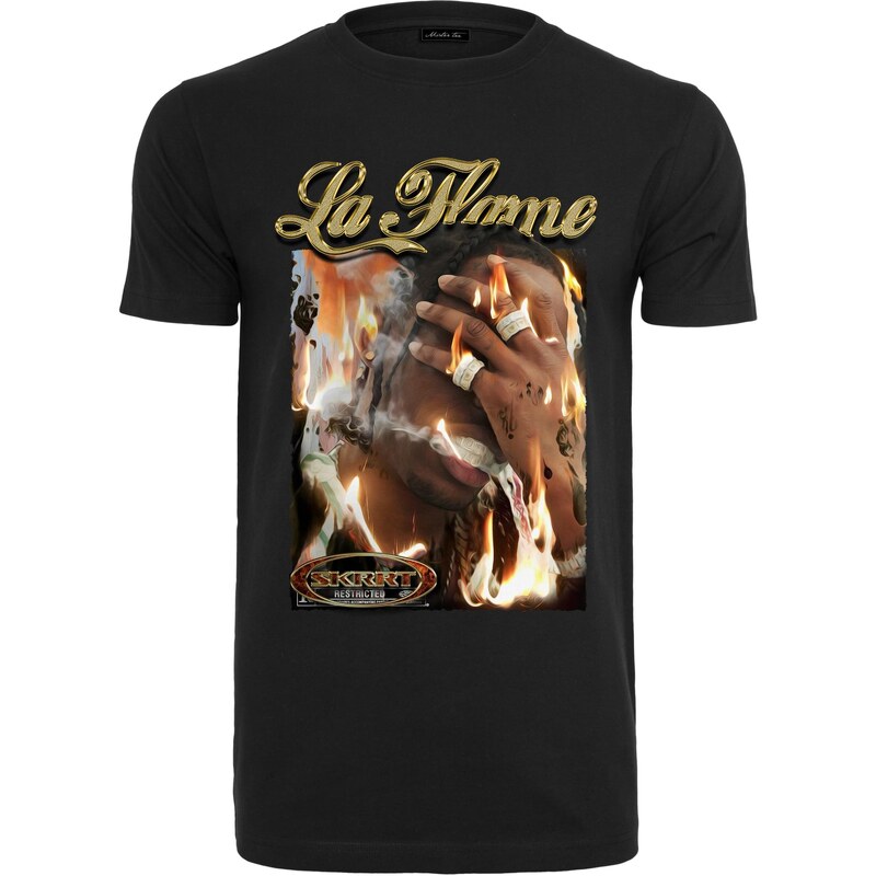 Mister Tee Black La Flame T-shirt 50671815