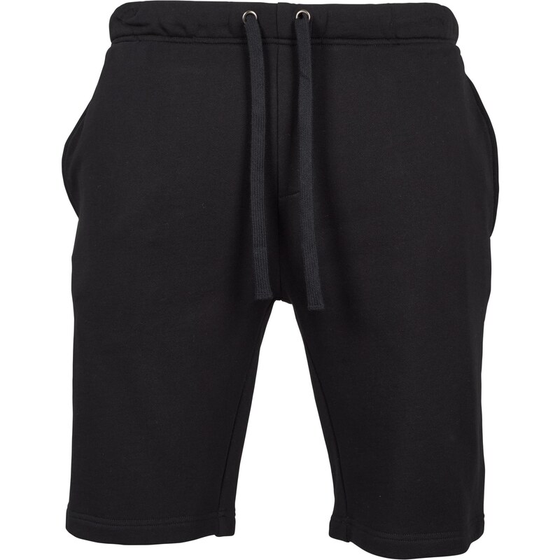 Urban Classics Mens Basic Sweat Shorts - Black 50688407