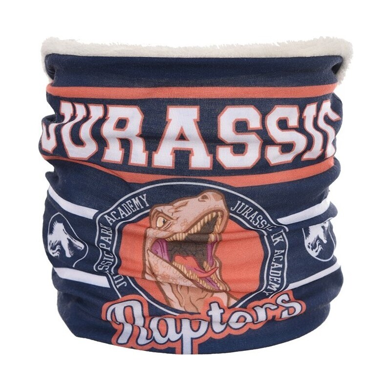 JURASSIC WORLD Jurassic Park tmavomodro-biely chlapčenský nákrčník 47304348