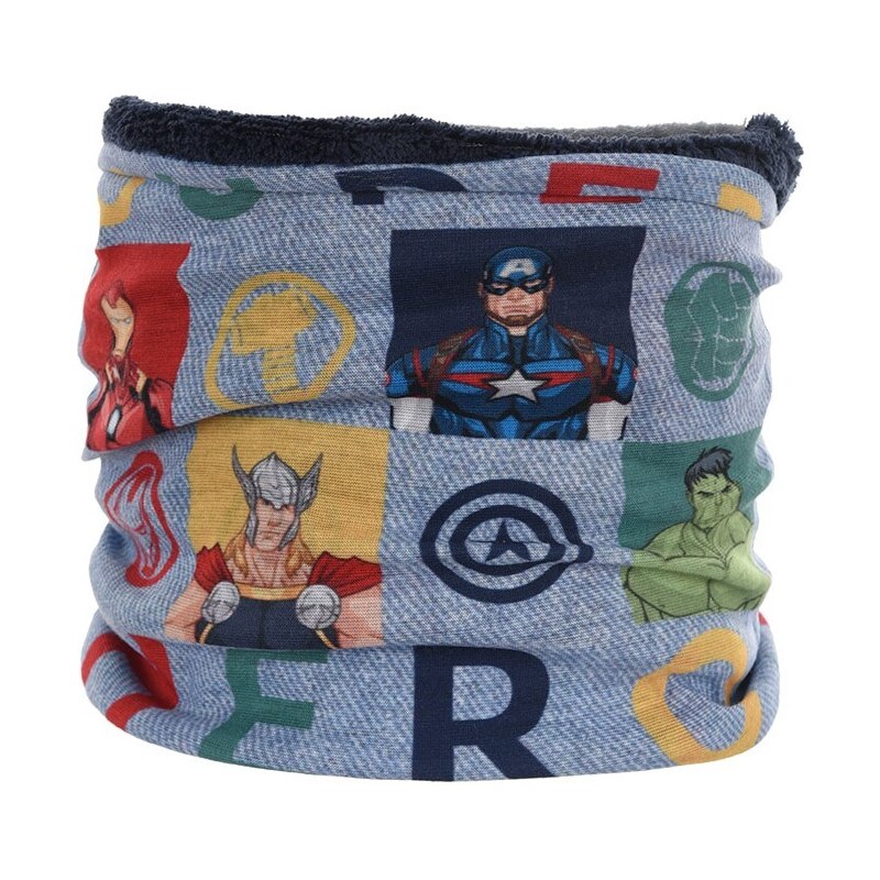 BASIC Marvel Avengers tmavomodrý chlapčenský nákrčník 47304350