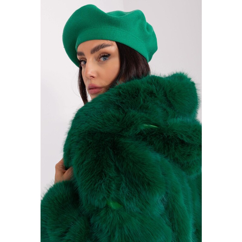 MladaModa Dámska čiapka baretka model 30582 zelená 47306174