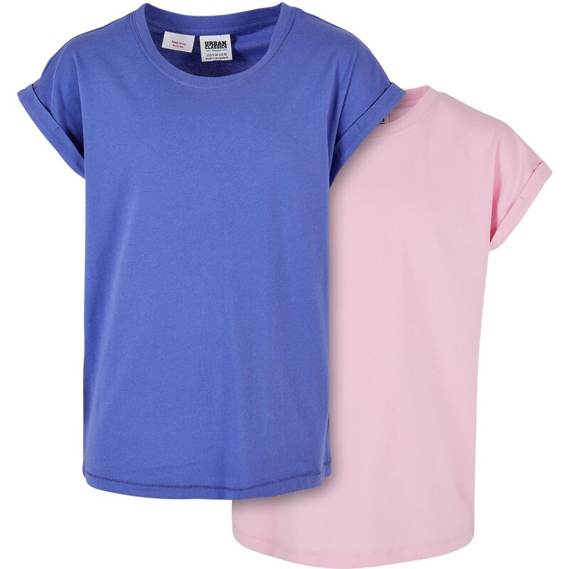 E-shop Urban Classics Girls Organic T-Shirt with Extended Shoulder 2