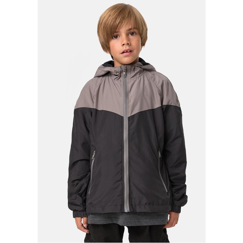 Urban Classics Boys 2-Tone Tech Windrunner asphalt/black 50680109