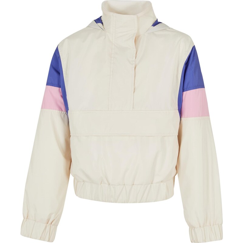 Urban Classics Girls light 3-tone tug of war jacket white sand 50563887